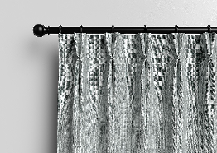 Soft Chevron, Urban Grey - Made to Measure Curtains - Image 12